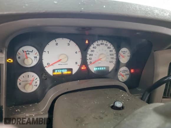 2004 Dodge 2500 SLT with VIN 3D7KU28C04G181311, listed as a Copart auction lot 60379605 with 273,403 mi miles and Non repairable. Bid and sale history available at DreamBid. Image 9.
