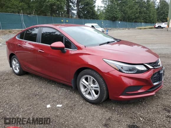 2018 Chevrolet Cruze LT z VIN 1G1BH5SE4J7233601, wystawiony jako Copart lot #72190954 z przebiegiem 88 940 mil mil oraz Szkoda całkowita • Salvage title. Historia ofert i sprzedaży dostępna na DreamBid. Obrazek 4.