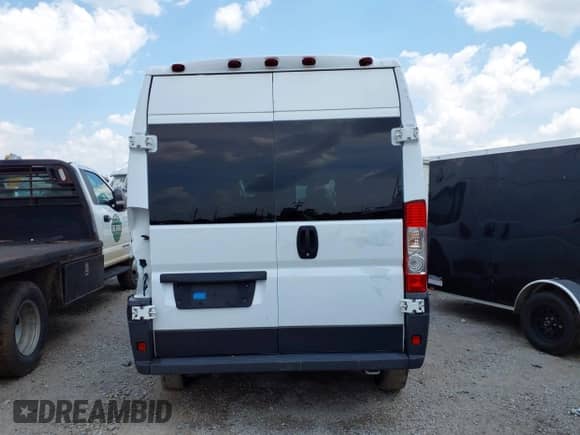 2017 Ram ProMaster Cargo with VIN 3C6TRVDG6HE553124, listed as a IAAI auction lot 42378621 with Not provided miles and . Bid and sale history available at DreamBid. Image 17.