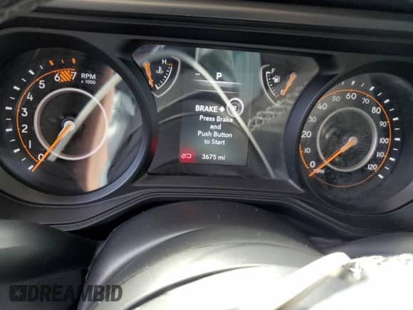 2025 Jeep Wrangler Sport S с VIN 1C4PJXDN6SW598914, выставлен на аукционе Copart как лот 70109965 с пробегом 3 675 миль миль и Чистый • Clean title. История ставок и продаж доступна на DreamBid. Изображение 9.