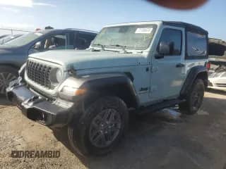 2024 Jeep Wrangler Sport с VIN 1C4PJXAGXRW304172, выставлен на аукционе Copart как лот 75184474 с пробегом Не указан миль и На запчасти • Non repairable. История ставок и продаж доступна на DreamBid. Изображение 1.