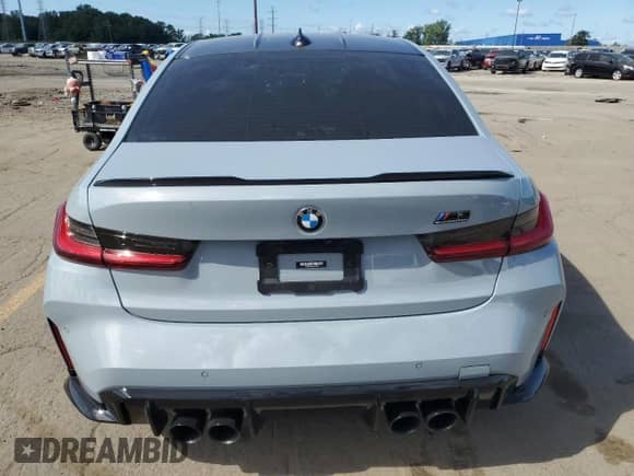 2022 BMW M3 Competition xDrive z VIN WBS43AY09NFM26026, wystawiony jako Copart lot #69726295 z przebiegiem 23 264 mil mil oraz Szkoda całkowita • Salvage title. Historia ofert i sprzedaży dostępna na DreamBid. Obrazek 6.