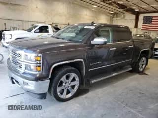 2015 Chevrolet Silverado 1500 LTZ z VIN 3GCUKSEC9FG490291, wystawiony jako Copart lot #70943725 z przebiegiem 120 449 mil mil oraz Nie do naprawy • Non repairable. Historia ofert i sprzedaży dostępna na DreamBid. Obrazek 1.