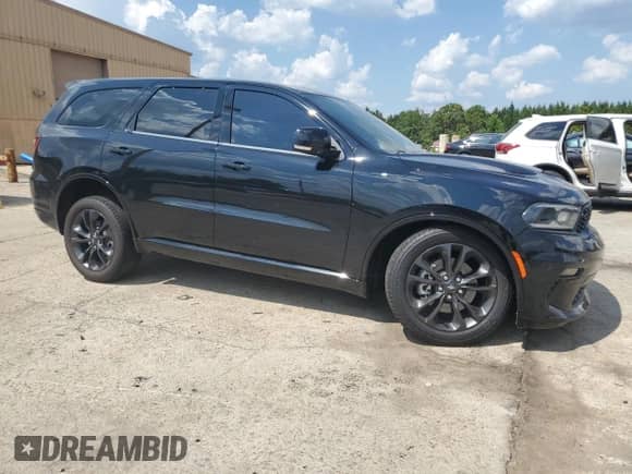 2022 Dodge Durango GT Plus with VIN 1C4RDJDG4NC134461, listed as a Copart auction lot 71396335 with 86,981 mi miles and Salvage title. Bid and sale history available at DreamBid. Image 4.