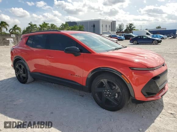 2025 Chevrolet Equinox EV RS с VIN 3GN7DSRP4SS133278, выставлен на аукционе Copart как лот 61950055 с пробегом 4 899 миль миль и Списание • Salvage title. История ставок и продаж доступна на DreamBid. Изображение 4.