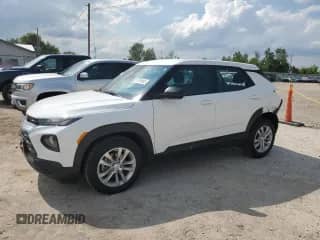 2022 Chevrolet TrailBlazer LS with VIN KL79MMS21NB098689, listed as a Copart auction lot 67208985 with 29,351 mi miles and Salvage title. Bid and sale history available at DreamBid. Image 1.