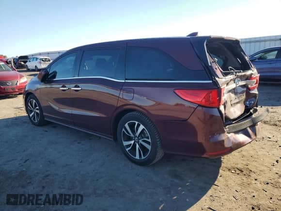 2019 Honda Odyssey Elite с VIN 5FNRL6H98KB081967, выставлен на аукционе Copart как лот 82499165 с пробегом 74 462 миль миль и Списание • Salvage title. История ставок и продаж доступна на DreamBid. Изображение 2.