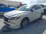 2025 Mazda CX-5 S Select with VIN JM3KFBBL9S0683367, listed as a IAAI auction lot 43545055 with 12,620 mi miles and . Bid and sale history available at DreamBid. Image 17.