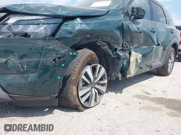 2025 Nissan Pathfinder SL с VIN 5N1DR3CA3SC252139, выставлен на аукционе IAAI как лот 43170382 с пробегом 10 730 миль миль и . История ставок и продаж доступна на DreamBid. Изображение 20.