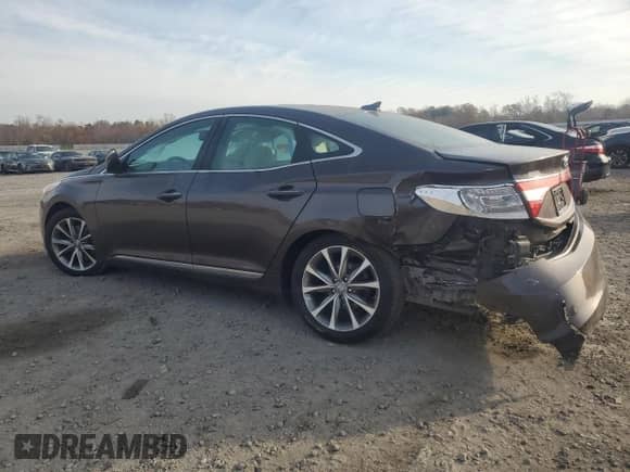 2015 Hyundai Azera with VIN KMHFG4JG7FA483719, listed as a Copart auction lot 80780064 with 112,629 mi miles and Salvage title. Bid and sale history available at DreamBid. Image 2.