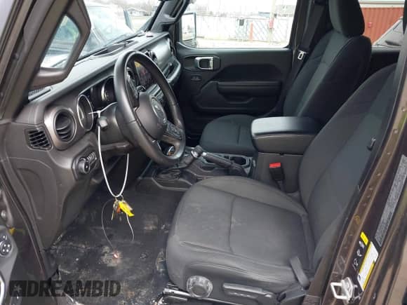 2022 Jeep Wrangler Unlimited Sport S с VIN 1C4HJXDG6NW180234, выставлен на аукционе IAAI как лот 41908743 с пробегом 50 704 миль миль и . История ставок и продаж доступна на DreamBid. Изображение 5.