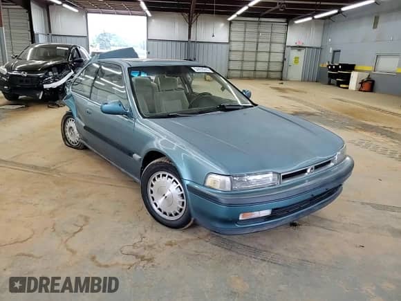 1991 Honda Accord with VIN 1HGCB7162MA063492, listed as a Copart auction lot 54439245 with 280,791 mi miles and Salvage title. Bid and sale history available at DreamBid. Image 14.