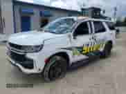 2023 Chevrolet Tahoe Commercial with VIN 1GNSCLED3PR287571, listed as a Copart auction lot 57017855 with 49,620 mi miles and Non repairable. Bid and sale history available at DreamBid. Image 1.