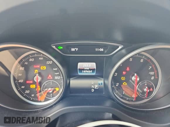 2017 Mercedes-Benz CLA 250 с VIN WDDSJ4EB0HN421910, выставлен на аукционе Copart как лот 71287695 с пробегом 149 464 миль миль и На запчасти • Non repairable. История ставок и продаж доступна на DreamBid. Изображение 9.