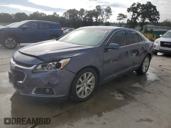 2014 Chevrolet Malibu LT with VIN 1G11E5SL2EF295299, listed as a Copart auction lot 84383135 with 124,553 mi miles and Salvage title. Bid and sale history available at DreamBid. Image 1.