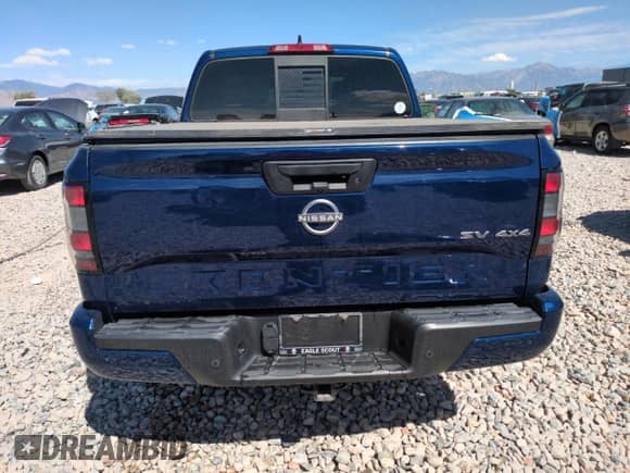 2022 Nissan Frontier S with VIN 1N6ED1EK4NN684455, listed as a Copart auction lot 67011375 with 20,192 mi miles and Salvage title. Bid and sale history available at DreamBid. Image 6.
