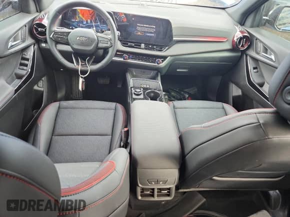 2026 Chevrolet Equinox AWD RS with VIN 3GNAXTEG9TL137900, listed as a Copart auction lot 82121445 with 6,419 mi miles and Salvage title. Bid and sale history available at DreamBid. Image 8.