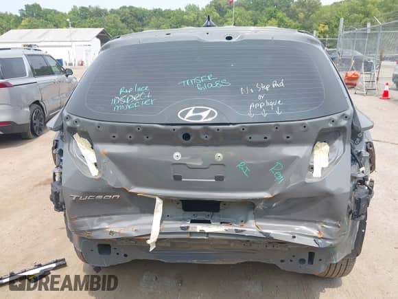 2024 Hyundai Tucson SE с VIN 5NMJACDE9RH392272, выставлен на аукционе IAAI как лот 42038490 с пробегом 14 594 миль миль и . История ставок и продаж доступна на DreamBid. Изображение 16.