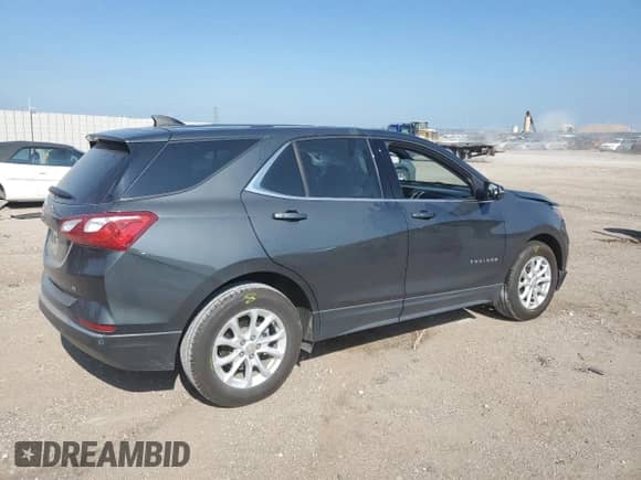 2019 Chevrolet Equinox LT with VIN 2GNAXJEV4K6231463, listed as a Copart auction lot 68413695 with 91,536 mi miles and Salvage title. Bid and sale history available at DreamBid. Image 3.