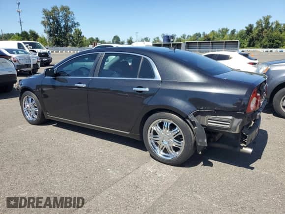 2009 Chevrolet Malibu LTZ with VIN 1G1ZK57B59F256644, listed as a Copart auction lot 68008545 with 77,421 mi miles and Salvage title. Bid and sale history available at DreamBid. Image 2.