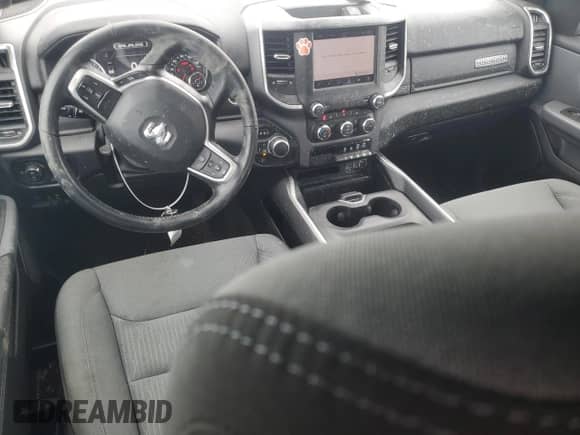 2022 Ram 1500 Big Horn with VIN 1C6RRFMGXNN474532, listed as a Copart auction lot 45050855 with 35,911 mi miles and Non repairable. Bid and sale history available at DreamBid. Image 8.