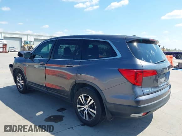 2017 Honda Pilot EX-L with VIN 5FNYF5H58HB027491, listed as a IAAI auction lot 43356758 with 124,805 mi miles and . Bid and sale history available at DreamBid. Image 3.