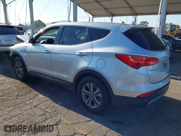 2016 Hyundai Santa Fe with VIN 5XYZT3LB6GG334051, listed as a IAAI auction lot 43110895 with 129,029 mi miles and . Bid and sale history available at DreamBid. Image 3.