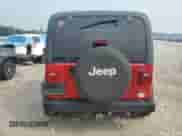 1998 Jeep Wrangler SE with VIN 1J4FY29P9WP736055, listed as a Copart auction lot 66898815 with 84,686 mi miles and Clean title. Bid and sale history available at DreamBid. Image 6.