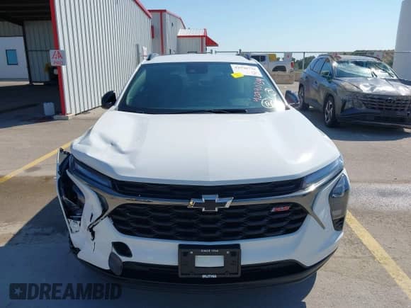 2025 Chevrolet Trax 2RS with VIN KL77LJEP0SC044127, listed as a IAAI auction lot 43113409 with 16,345 mi miles and . Bid and sale history available at DreamBid. Image 12.