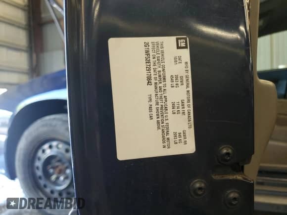 2002 Chevrolet Impala с VIN 2G1WF52E729170842, выставлен на аукционе Copart как лот 59688795 с пробегом 149 710 миль миль и Списание • Salvage title. История ставок и продаж доступна на DreamBid. Изображение 12.