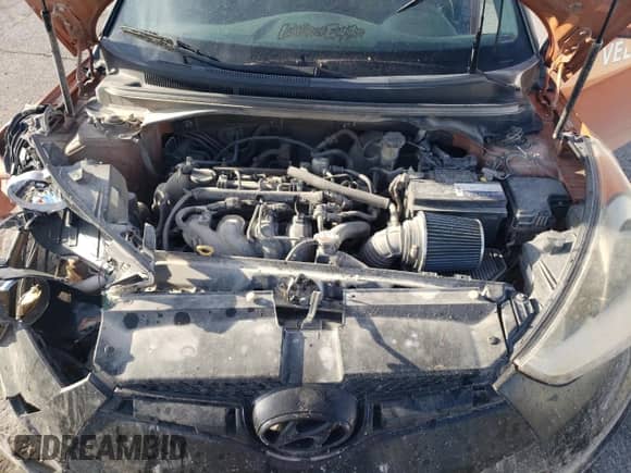 2014 Hyundai Veloster с VIN KMHTC6AD0EU186823, выставлен на аукционе Copart как лот 62018445 с пробегом 149 389 миль миль и Списание • Salvage title. История ставок и продаж доступна на DreamBid. Изображение 12.