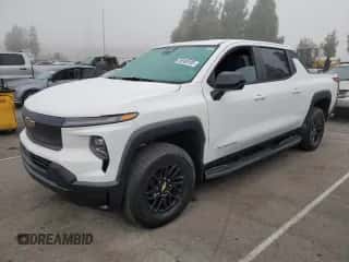2024 Chevrolet Silverado EV Work Truck с VIN 1GC10UED1RU201421, выставлен на аукционе Copart как лот 85508105 с пробегом 4 174 миль миль и Чистый • Clean title. История ставок и продаж доступна на DreamBid. Изображение 1.