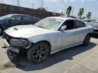 2019 Dodge Charger R/T z VIN 2C3CDXCTXKH730176, wystawiony jako Copart lot #59431214 z przebiegiem 51 999 mil mil oraz Szkoda całkowita • Salvage title. Historia ofert i sprzedaży dostępna na DreamBid. Obrazek 1.