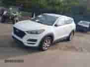 2019 Hyundai Tucson SE with VIN KM8J2CA49KU853120, listed as a IAAI auction lot 43546415 with 98,089 mi miles and . Bid and sale history available at DreamBid. Image 2.