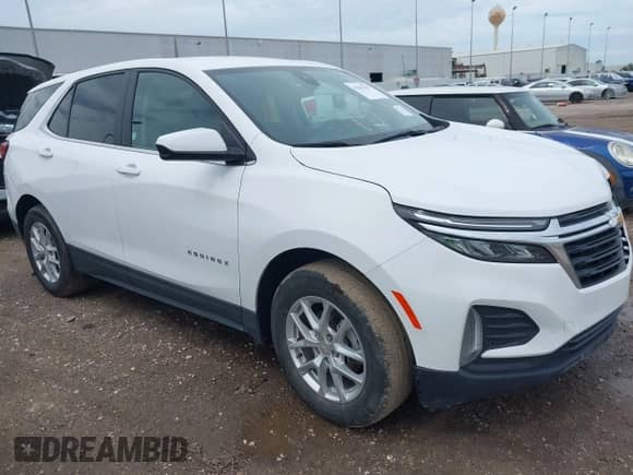 2024 Chevrolet Equinox LT with VIN 3GNAXKEG9RL245209, listed as a IAAI auction lot 42502567 with 46,792 mi miles and . Bid and sale history available at DreamBid. Image 1.