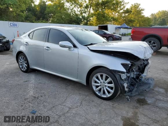 2010 Lexus IS 250 с VIN JTHCF5C27A5042223, выставлен на аукционе Copart как лот 68657165 с пробегом 89 394 миль миль и Списание • Salvage title. История ставок и продаж доступна на DreamBid. Изображение 4.