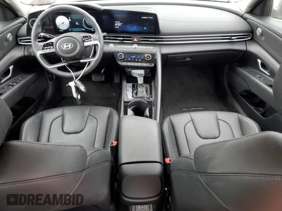 2025 Hyundai Elantra Limited with VIN KMHLP4DGXSU980237, listed as a Copart auction lot 81941265 with 2,342 mi miles and Salvage title. Bid and sale history available at DreamBid. Image 8.