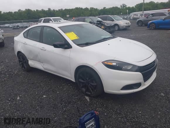 2016 Dodge Dart SXT Sport Blacktop with VIN 1C3CDFFA7GD791252, listed as a IAAI auction lot 42325019 with 80,197 mi miles and . Bid and sale history available at DreamBid. Image 1.