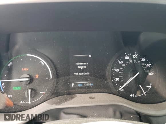 2022 Toyota Sienna LE with VIN 5TDKRKEC6NS105062, listed as a Copart auction lot 83953475 with 43,803 mi miles and Salvage title. Bid and sale history available at DreamBid. Image 9.