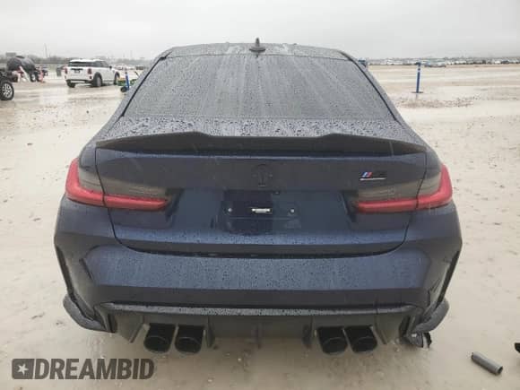 2022 BMW M3 Competition xDrive with VIN WBS43AY00NFM14007, listed as a Copart auction lot 44983285 with Not provided miles and Salvage title. Bid and sale history available at DreamBid. Image 6.