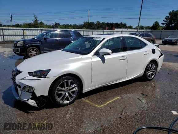 2019 Lexus IS 300 z VIN JTHBA1D23K5087758, wystawiony jako Copart lot #80085545 z przebiegiem 56 970 mil mil oraz Szkoda całkowita • Salvage title. Historia ofert i sprzedaży dostępna na DreamBid. Obrazek 1.