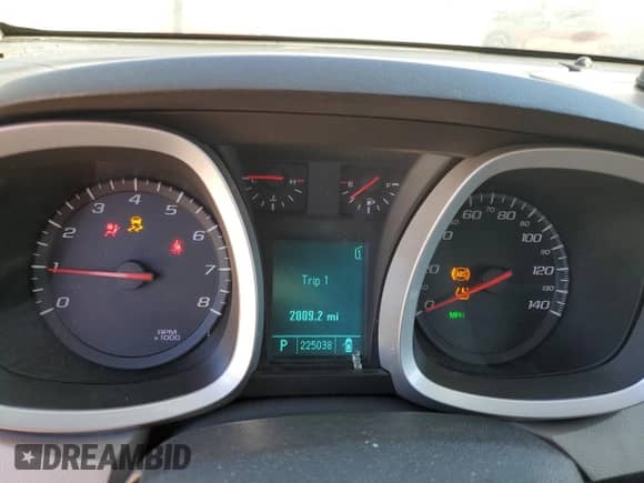 2011 Chevrolet Equinox LS with VIN 2CNFLCEC8B6249528, listed as a Copart auction lot 86530035 with 225,038 mi miles and Salvage title. Bid and sale history available at DreamBid. Image 9.