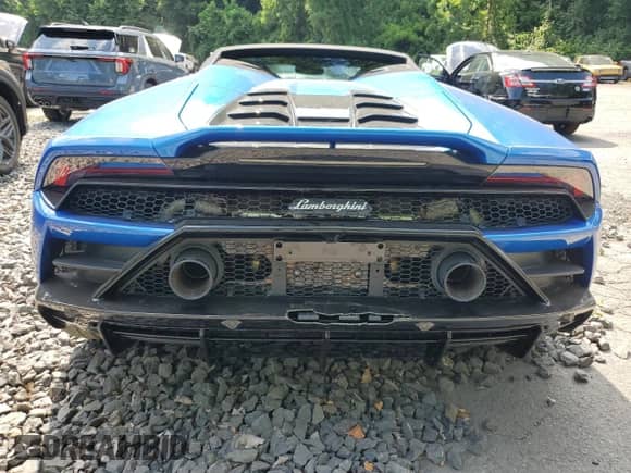 2024 Lamborghini Huracan с VIN ZHWUT4ZF6RLA28592, выставлен на аукционе Copart как лот 63461505 с пробегом 1 202 миль миль и Списание • Salvage title. История ставок и продаж доступна на DreamBid. Изображение 6.