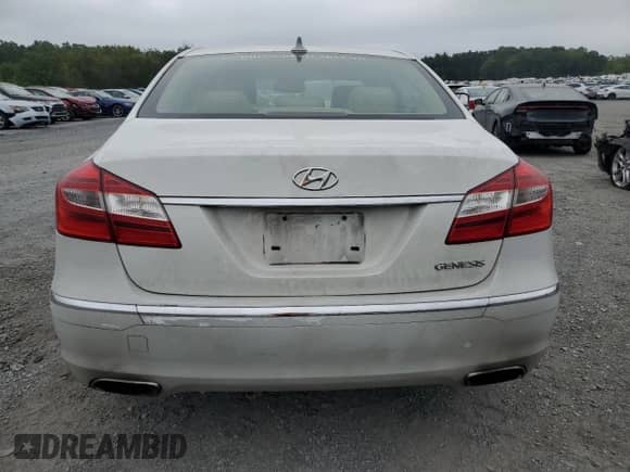 2012 Hyundai Genesis 3.8L z VIN KMHGC4DD2CU192055, wystawiony jako Copart lot #70507034 z przebiegiem 131 463 mil mil oraz Szkoda całkowita • Salvage title. Historia ofert i sprzedaży dostępna na DreamBid. Obrazek 6.