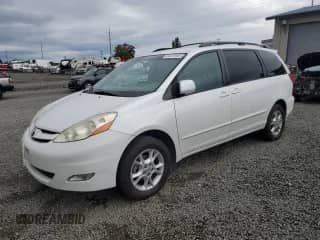 2006 Toyota Sienna XLE z VIN 5TDBA22C96S064004, wystawiony jako Copart lot #84425685 z przebiegiem 106 571 mil mil oraz Czysty tytuł • Clean title. Historia ofert i sprzedaży dostępna na DreamBid. Obrazek 1.