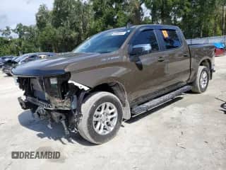 2023 Chevrolet Silverado 1500 LT with VIN 1GCPACED8PZ208268, listed as a Copart auction lot 65686345 with 26,122 mi miles and Salvage title. Bid and sale history available at DreamBid. Image 1.
