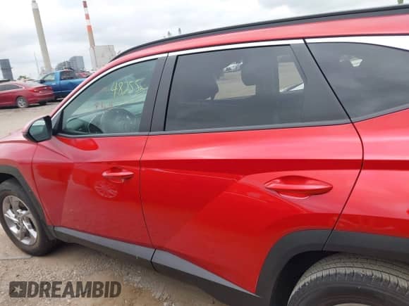 2023 Hyundai Tucson SEL with VIN 5NMJBCAEXPH266274, listed as a IAAI auction lot 42977724 with 48,255 mi miles and . Bid and sale history available at DreamBid. Image 14.