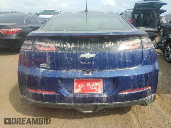 2013 Chevrolet Volt with VIN 1G1RD6E41DU141838, listed as a Copart auction lot 68673155 with 160,000 mi miles and Salvage title. Bid and sale history available at DreamBid. Image 6.