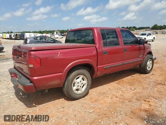 2003 Chevrolet S-10 LS с VIN 1GCDT13X93K110576, выставлен на аукционе Copart как лот 58794445 с пробегом 171 741 миль миль и Списание • Salvage title. История ставок и продаж доступна на DreamBid. Изображение 3.