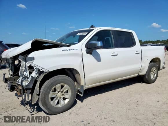 2022 Chevrolet Silverado 1500 LT with VIN 3GCPACEK6NG566402, listed as a Copart auction lot 85334335 with 90,726 mi miles and Salvage title. Bid and sale history available at DreamBid. Image 1.